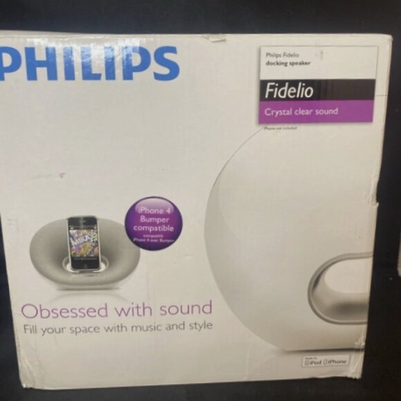 NEW Philips DS3000 Docking Speaker - Picture 1 of 6